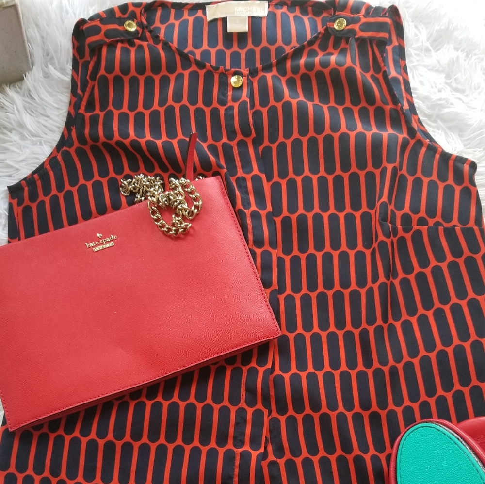 Michael Kors sleeveless blouse